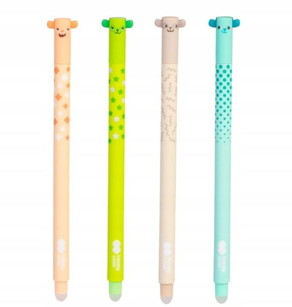 DŁUGOPIS WYMAZYWALNY 0,5MM HAPPY COLOR USZAKI PASTEL 2 zdjęcie 1