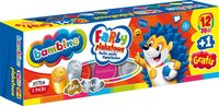 BAMBINO FARBY PLAKATOWE 12 KOL + 1 GRATIS 20 ML