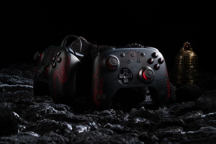 Pad Bezprzewodowy 8Bitdo Ultimate 2C Black Myth Wukong Hall Android PC zdjęcie 9