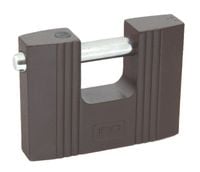 kłódka zasuwkowa trzpieniowa kt-05 3 klucze brąz - mp klo kt-5