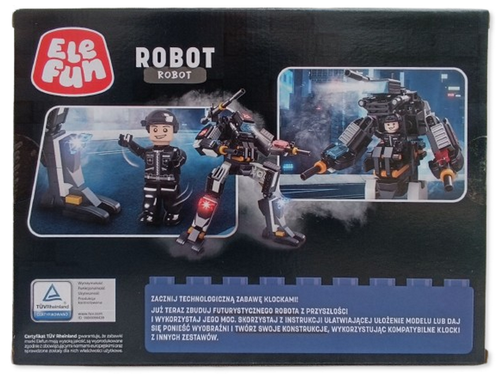 Klocki Elefun - Robot 8821 - 205 elementów na Arena.pl