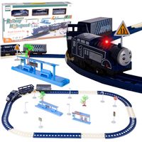 Pociąg Ciuchcia Lokomotywa Kolejka z Wagonami