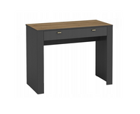 Nowoczesne Biurko 102 cm Czarne ROSA DL 3 kolory