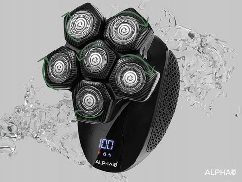 Golarka Męska Alpha 5W1 Maszynka + Trymer do Golenia Brody, Włosów i na Arena.pl
