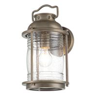 Ogrodowa lampa ścienna Ashland Bay KL-ASHLANDBAY2-M-BU Kichler IP44 brązowa