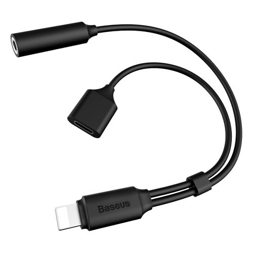 ADAPTER BASEUS PRZEJŚCIÓWKA IPHONE MINI JACK 3.5 na Arena.pl