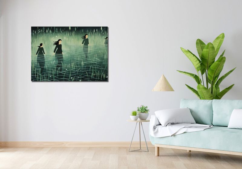 Obraz 100x70cm Pośród Ciszy zdjęcie 2