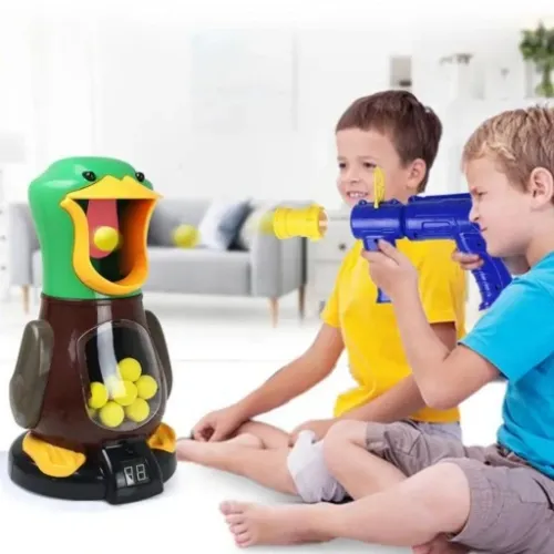 GŁODNA KACZKA STRZELANIE DO CELU 2 PISTOLETY KULKI na Arena.pl