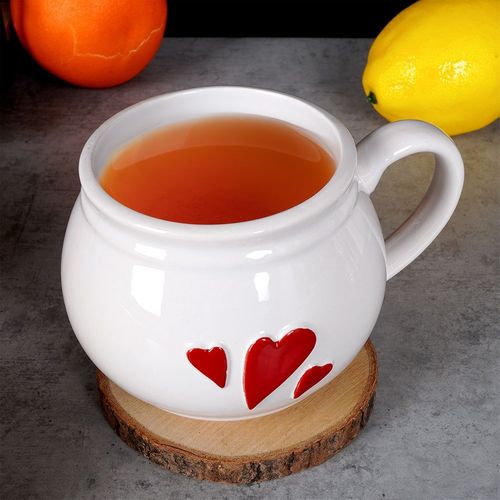 Kubek ceramiczny SERCE 430 ml na Arena.pl