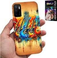 ETUI DO XIAOMI POCO M3 PRO 5G - GITARA ELEKTRYCZNA, ROCK AND ROLL, METAL