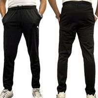 Puma sportowe spodnie męskie dresy czarne z kieszeniami 655770 03 XL