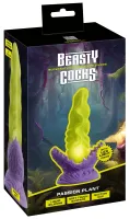 beasty cocks passion plant led silikonowy model z podświetleniem 22cm