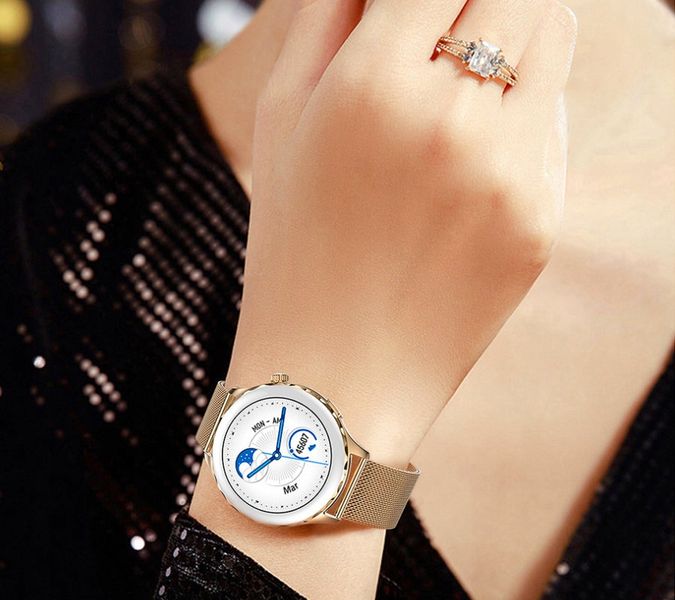 Smartwatch niktrade 206477286 srebrny zdjęcie 8