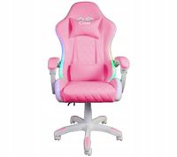 Fotel gamingowy Cobra WS8151 RGB BT GŁOŚNIKI - PINK