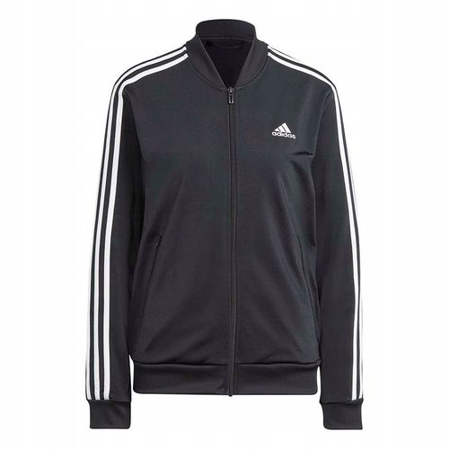 Dres treningowy adidas Essentials rozpinany czarny IJ8781 S na Arena.pl