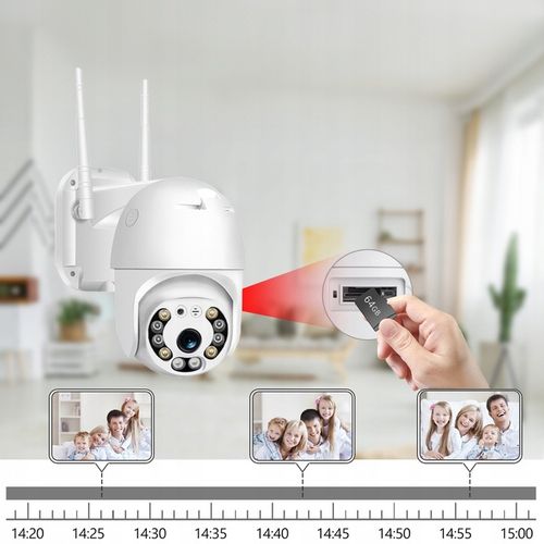 KAMERA WIFI IP SMART OBROTOWA FULL HD 2MP MONITORING 1080p ZOOM 4x DETEKCJA na Arena.pl