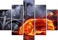 105CM 150CM ZEGAR 5 ELEM MKNĄCE AUTO DRUK OBRAZ