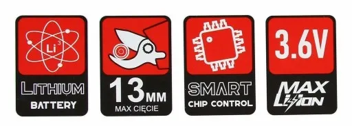 SEKATOR AKUMULATOROWY KOWADEŁKOWY 3.6V M83006 zdjęcie 7