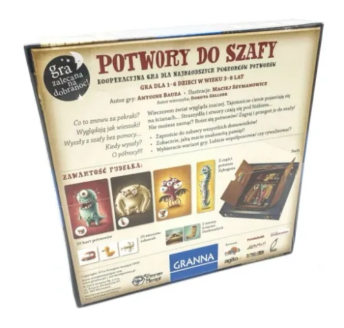 Granna Potwory do szafy na Arena.pl