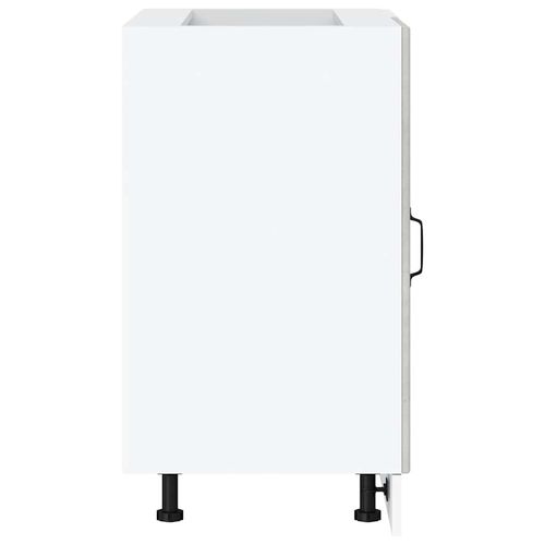 Szafka dolna zlewu Lyon Beton Szary Drewno klejone na Arena.pl