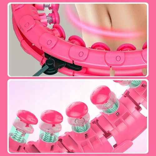 HULA HOP Z OBCIĄŻENIEM Odchudzające Obciążnikiem Smart z Wypustkami HULAHOP na Arena.pl