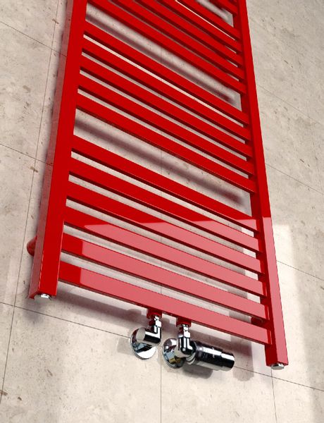 Grzejnik łazienkowy ROYAL-MIDDLE 1550x530 CZERWONY zdjęcie 6