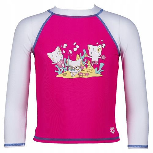 Koszulka dziecięca ochronna UV na basen plażę pływanie Arena Kids UV r.98 na Arena.pl