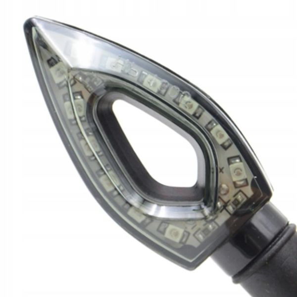 4 KIERUNKOWSKAZY MOTOCYKLOWE LED DO SKUTERA MOTOCYKLA QUAD KIERUNKI MIGACZE zdjęcie 12