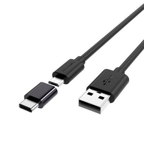 Kabel Micro USB + adapter USB-C BlitzWolf BW-MT1 2A 1,5m na Arena.pl