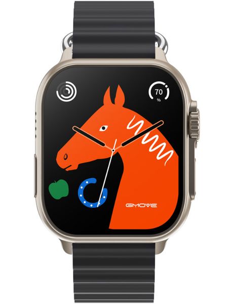 SMARTWATCH UNISEX Rubicon RNCF17 - BLUETOOTH CALL, ŁADOWANIE BEZPRZEWODOWE (sr059a) zdjęcie 1