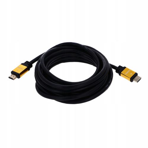 KABEL PRZEWÓD HDMI - HDMI 2.0 5M UHD 2160P 4K 60Hz 3D 48bit 18GBPS HDR 5M na Arena.pl