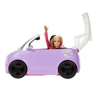 AUTO Barbie Samochód elektryczny HJV36 Mattel
