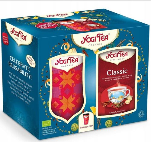 Zestaw Yogi Tea kubek termiczny i herbata Classsic na Arena.pl