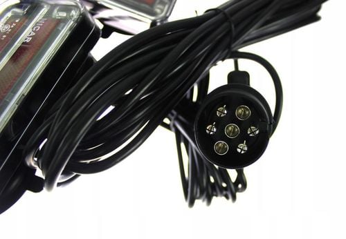 LAMPY TYLNE LED DIODOWE NA MAGNES PRZYCZEPY 7,5m na Arena.pl