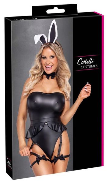 body cottelli króliczek czarny m zdjęcie 7