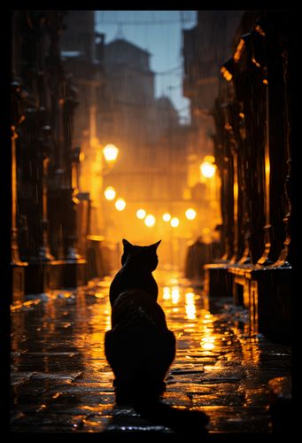 Plakat 30x45cm Samotna Wędrowczyni na Arena.pl