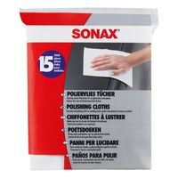 Ściereczki Sonax do czyszczenia i polerowania fizelina 15 sztuk