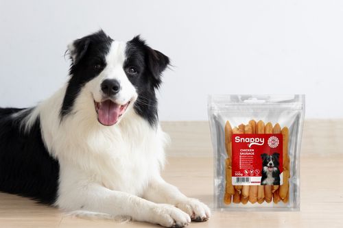 Kielbaski z kurczaka dla psa - przysmak naturalny 500g SNAPPY na Arena.pl