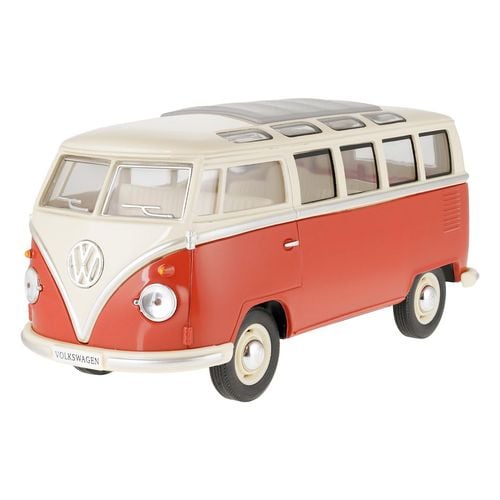 Model 1:24, 1962 VW Classical Bus, czerwono kremowy na Arena.pl