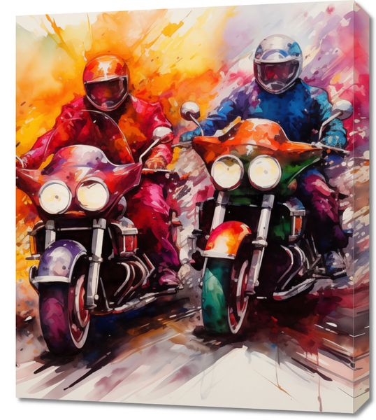 Obraz 60x70cm Adrenalina i Sztuka zdjęcie 1