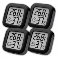 4x TERMOMETR POKOJOWY HIGROMETR ELEKTRONICZNY WILGOTNOŚCIOMIERZ