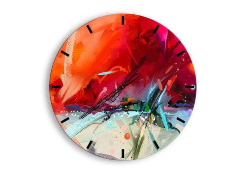 Zegar Ścienny - Kompozycja Dynamika - 60X60 Cm - C3Ar60X60-4036 na Arena.pl