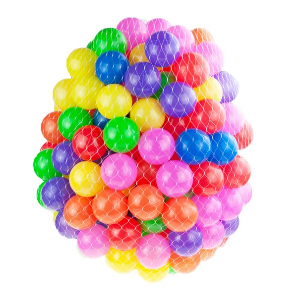 PIŁKI PIŁECZKI KULKI DO BASENU KOJCA 100SZT zdjęcie 2