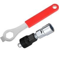 KLUCZ ŚCIĄGACZ DO KORB ROWEROWYCH SERWIS ROWERU + KLUCZ SZEŚCIOKĄTNY