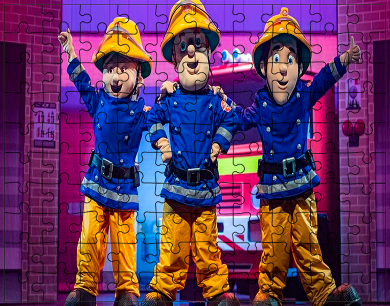 Puzzle Strażak Sam zdjęcie 1