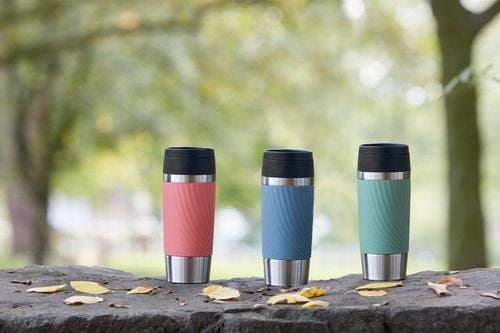 Kubek termiczny Classic Twist 0.36L różowy silikonowa osłona na Arena.pl