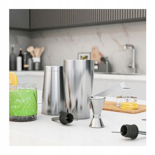 Zestaw barmański do drinków SHAKER Mark Adler Shake 3.0 STAL NIERDZEWNA na Arena.pl