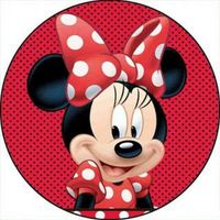 Opłatek na tort Urodziny Myszka Miki Mini Myszki Roczek