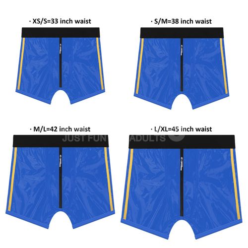 Chic Strap-On Shorts (36 - 39 Inch Waist) Blue na Arena.pl