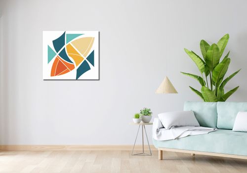 Obraz 70x60cm Geometria Wiatru na Arena.pl